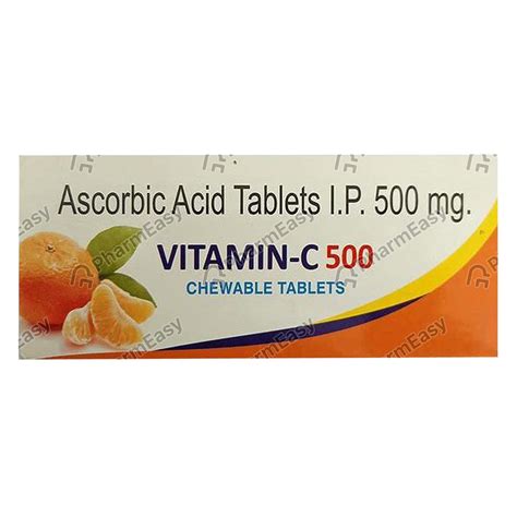 vitamin c tablets 500 mg